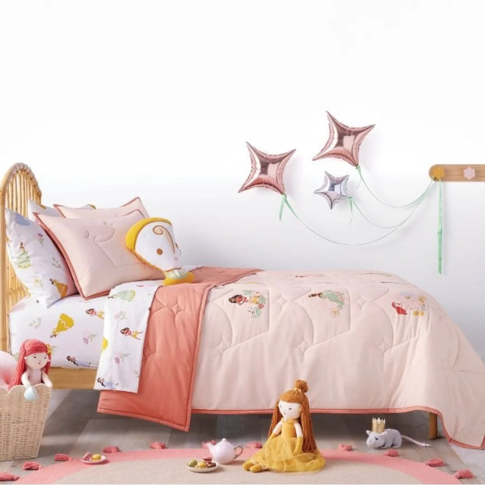 Full/Queen Princess Characters Kids' Quilt -The Disney Collection by Pil…